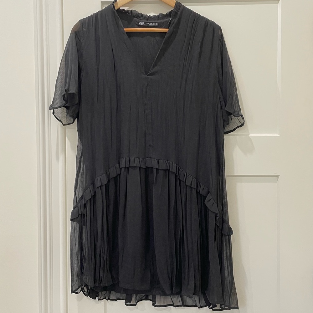 Zara Baby Doll Style Dress Size M